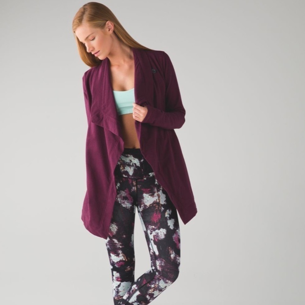 Lululemon Athletica Restore Wrap Cardigan